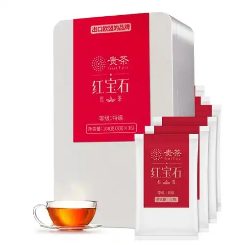 【产地直发】贵茶铜仁 红宝石红茶特级铁盒 108g【行情 报价 价格