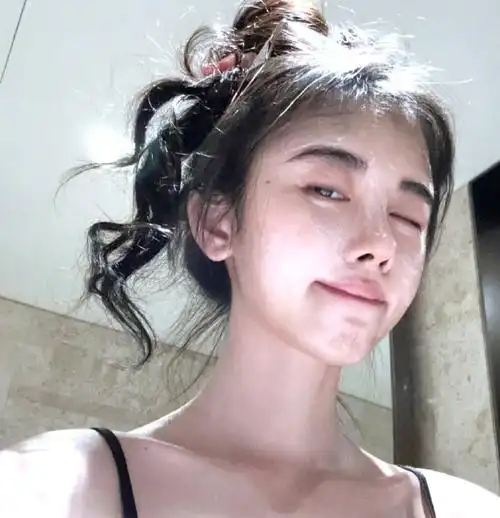 #鞠婧祎素颜wink#