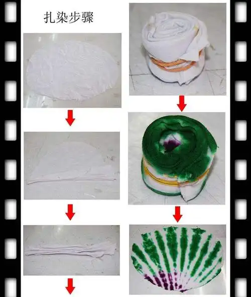 扎染步骤
