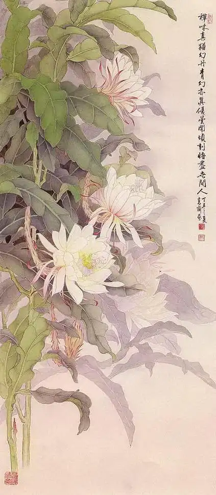 张克齐工笔作品欣赏