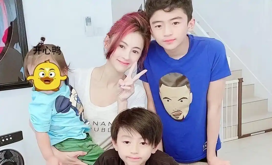 张柏芝被三胎生父家暴,将争夺抚养权?