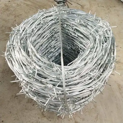 钢丝刺网刺绳带刺铁丝防爬刺铁蒺藜防盗铁刺防盗铁丝网围墙防爬刺