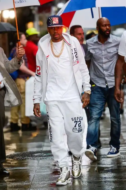 艾弗森穿搭特辑风格确实很独特