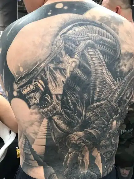 满背纹身 霸气大满背纹身图案 (4)