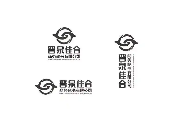 商务秘书服务公司logo设计
