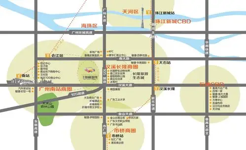 广州向南催生三大商圈 敏捷御峰国际坐拥两大商圈核心