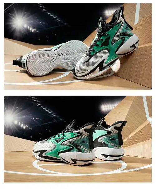 安踏儿童要疯篮球鞋男童鞋2021年秋季新款6-16岁中大童缓震训练球鞋