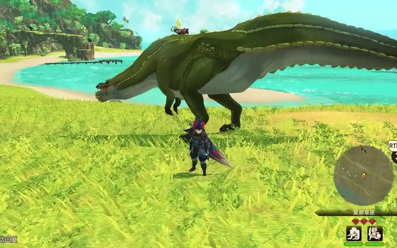 [怪物猎人物语2]这才是丝瓜该有的体型