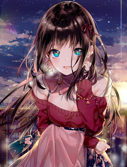 动漫二次元超可爱小仙女头像壁纸,可是一见到你,又只想撒娇