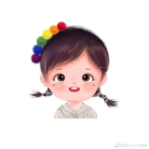 原创萌宝小头像作者羊小小小朋友