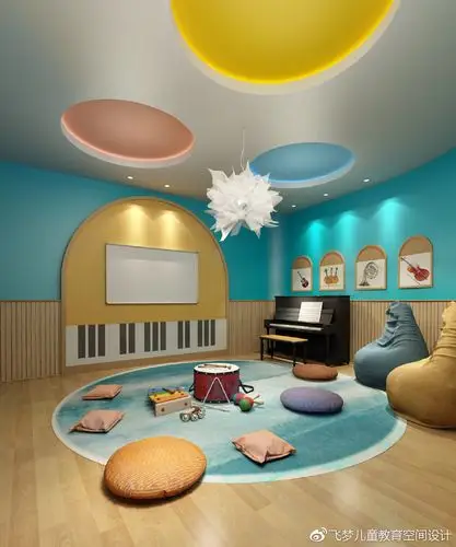 赋予孩子活力与创造力的早教中心飞梦设计