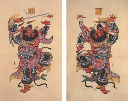 中国门神大观