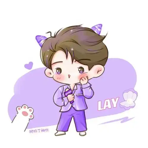 张艺兴  #张艺兴黛珂全球护肤代言人  #q版