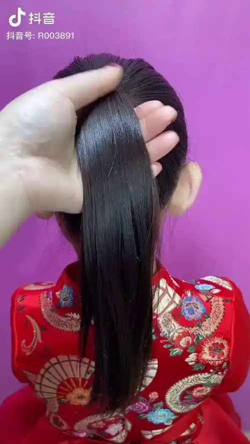 跳舞这样扎丸子头就是领舞小仙女儿童编发儿童编发教程