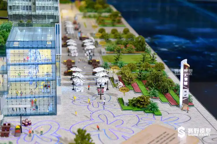 合肥汇景城市中心沙盘模型