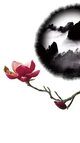 水墨中国风h5背景