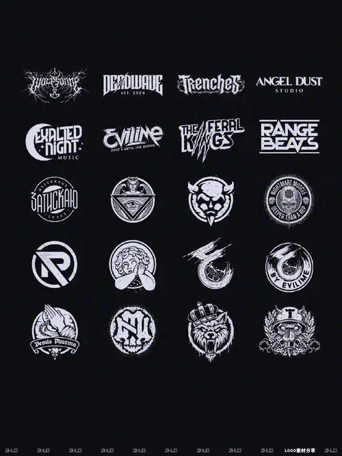 logo分享酷炫设计感1