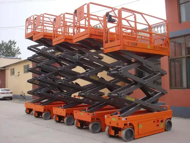 移动升降机移动式升降机剪叉式升降机检修登高车自行走升降平台