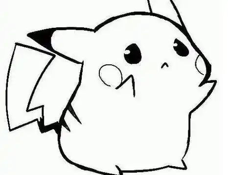 皮卡丘的简笔画 皮卡丘的简笔画全身