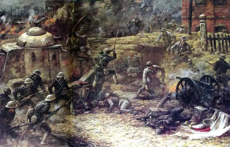 【九·一八纪念】勿忘国耻——大型抗战绘画作品