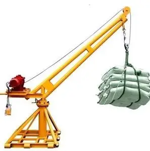 升高专用吊运简易起重1t斗式提升机上料机家用小型.装修吊机吊粮