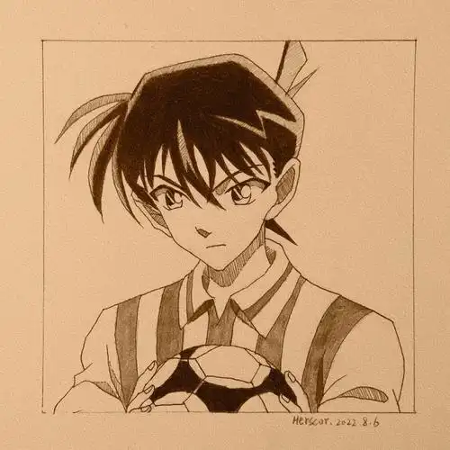 名侦探柯南  #工藤新一  "既然是栽在你的手里,那只有认喽!