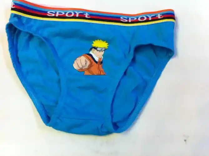 全棉卡通 宽边男童三角裤