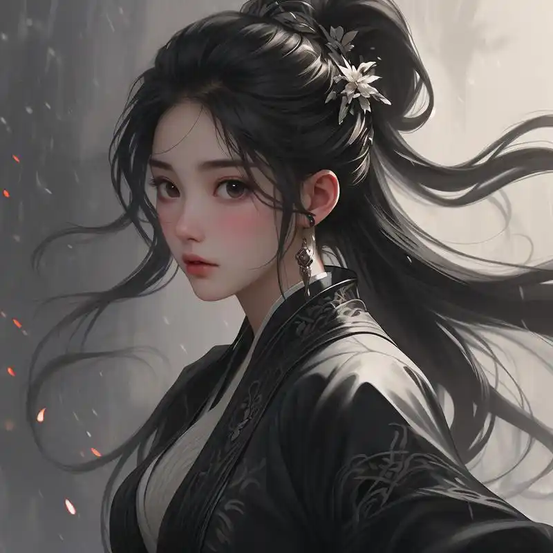 试试这些又拽又飒的古风女生头像吧!