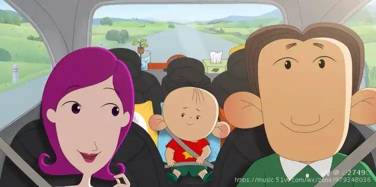 小时候最爱看的动画片是《大耳朵图图》,最好笑的是图图一家