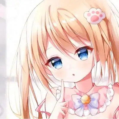 可爱的头像女生萌萌 动漫 卡通