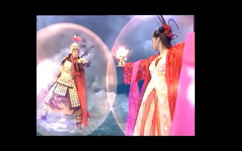 天地传说之宝莲灯:二郎神杨戬和三圣母杨婵两兄妹神仙打架,导致人间