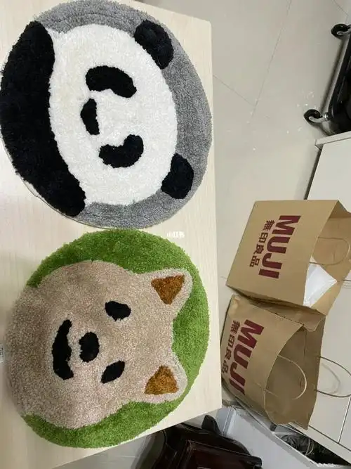 无印良品动物坐垫