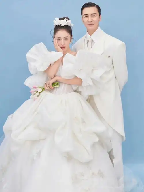 清甜果冻女孩仙女必拍的韩式内景婚纱照