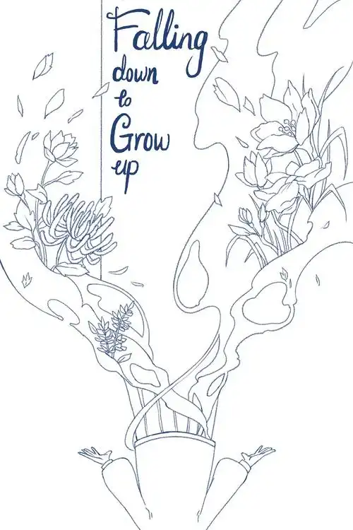 一些书籍封面插画设计稿