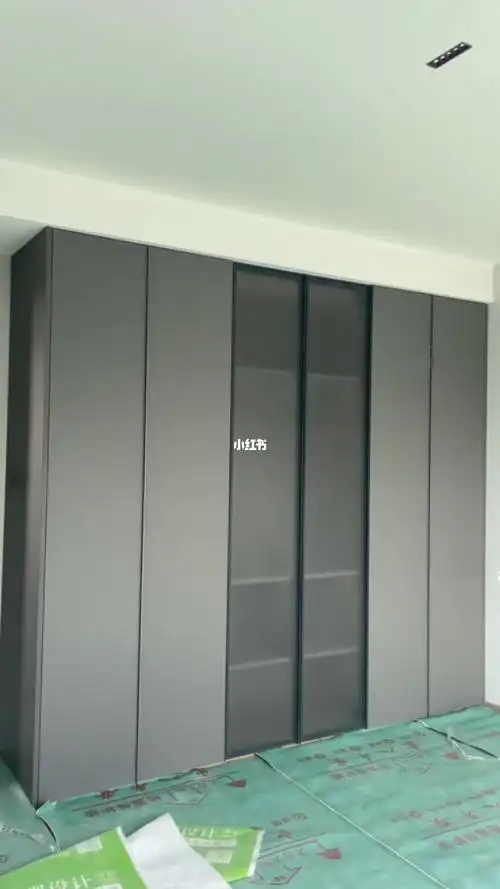 俪曼家居高端定制衣柜质感高级灰
