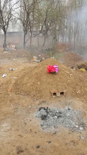 父母的坟墓焕然一新.