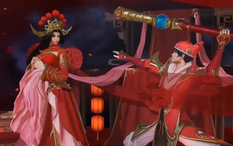 【王者荣耀】露娜情人节限定皮肤-一生所爱 高清局外展示 电影回忆杀