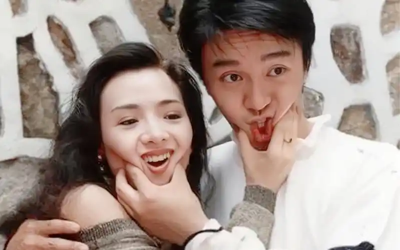 周星星 叶子楣 封面出处情圣拍摄片场