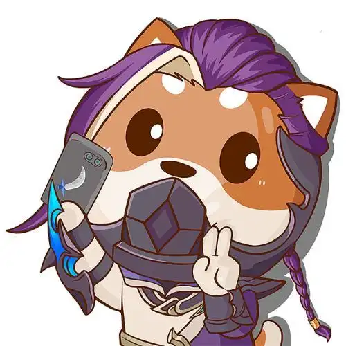 王者荣耀动漫二次元可爱五黑头像小乔