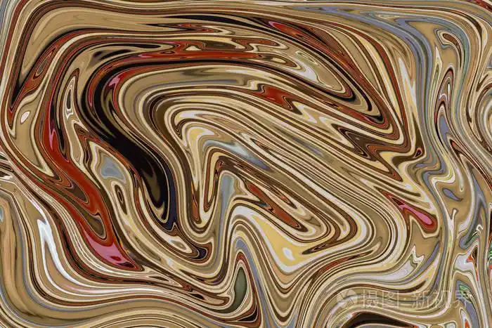 棕色大理石图案纹理抽象背景.可以用于背景或壁纸