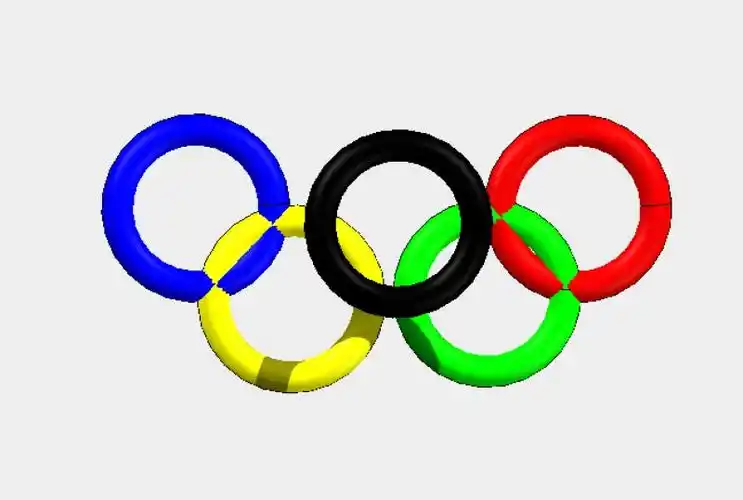 奥运五环_作品天地_3d one官网www.i3done.com