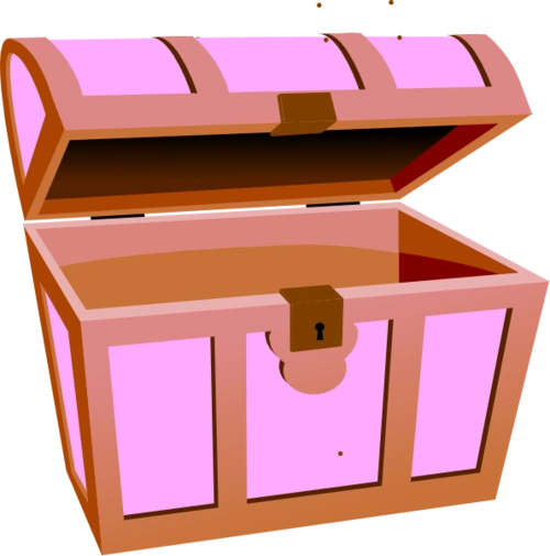 empty toy box clipart