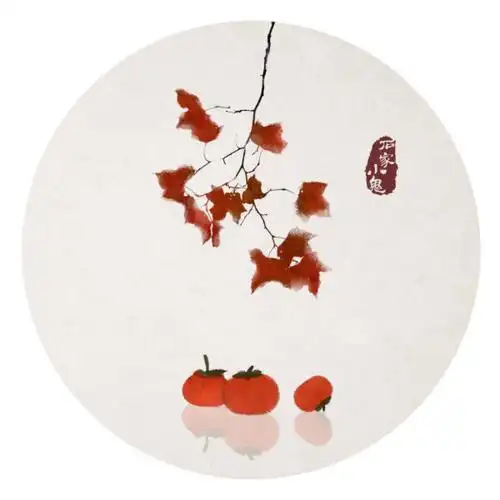 圆形水墨古风头像