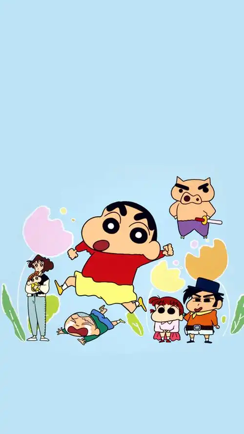 iphone 壁纸 蜡笔小新