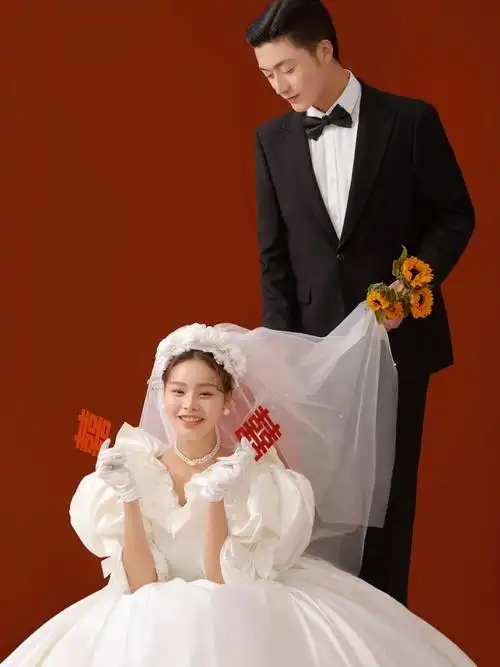 襄阳婚纱照|婚纱照风格|复古婚纱照拍摄:@m时光纪摄影艺术中心地点