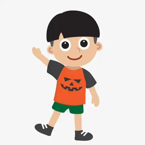 大眼睛小男孩矢量图免抠手绘卡通卡通元素