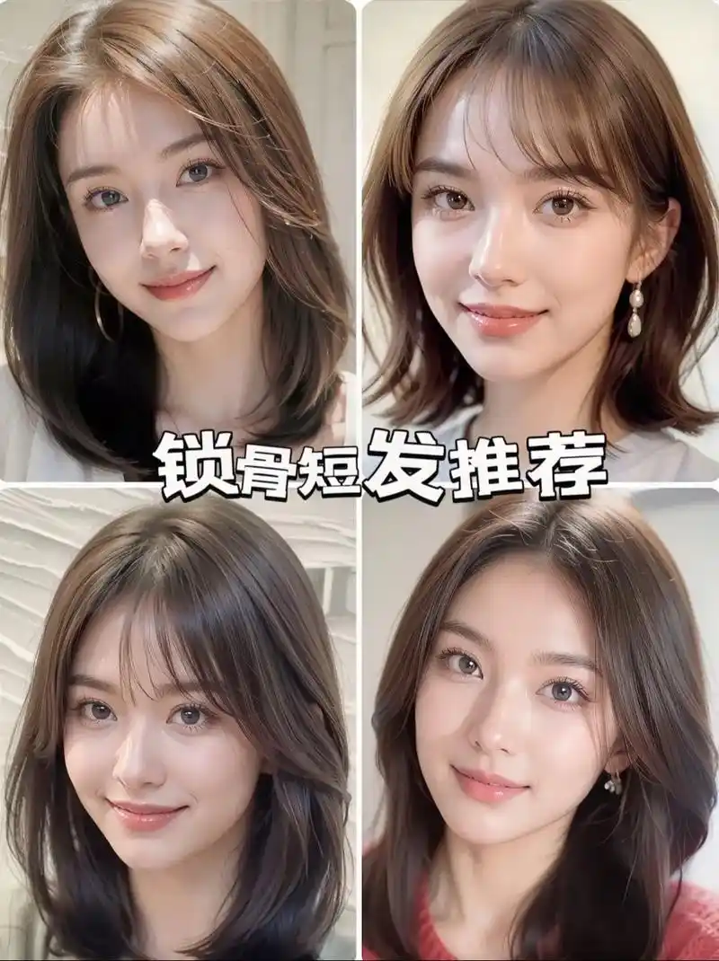 「锁骨短发推荐～第八期」