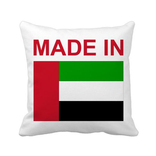 阿拉伯国旗国家制造方形抱枕靠枕沙发靠垫双面含芯礼物