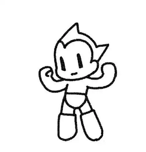 画人简笔画步骤