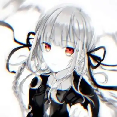 黑暗冷血霸气动漫女生头像图片